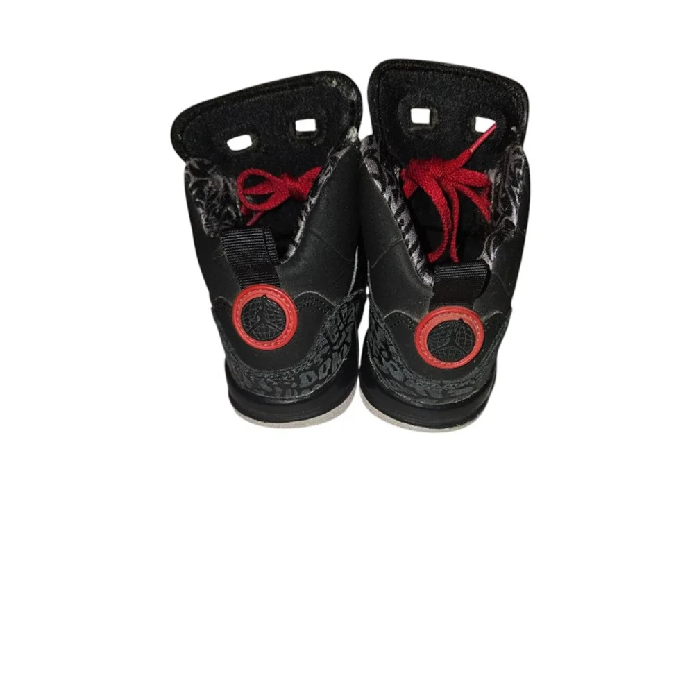 Nike Air Jordan Spizike Black Varsity Red Classic Green 317700-026 Size 11C